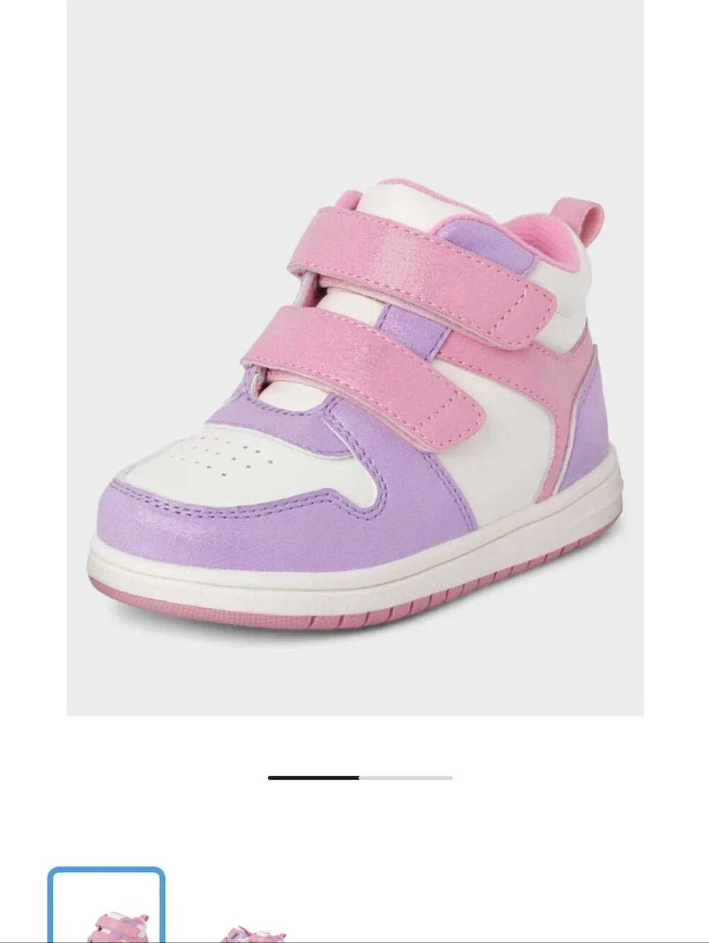 Children’s Place Toddler Girls Shimmer Colorblock 8